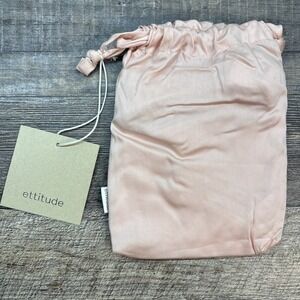 NEW Ettitude Women's‎ Large Sateen Shortie Cloud Pink Bamboo Lounge PJ Short